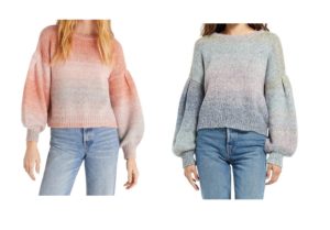 Image of sale on Kersa Ombre Crewneck Sweater