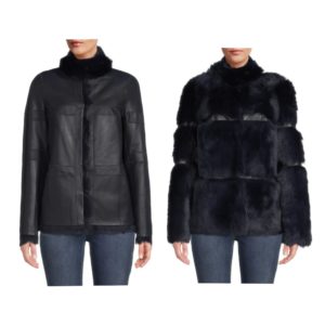 Image of sale on Reversible Shearling Jacket