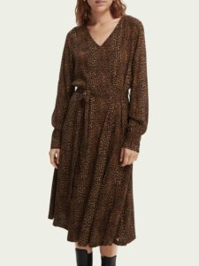 Image of sale on Midi-length Printed Dress