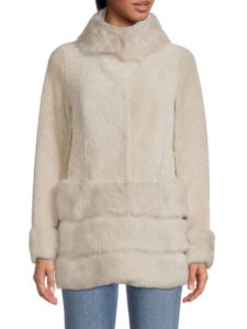 Image of sale on Ellie Reversible Shearling Coat