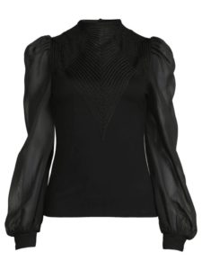 Image of sale on Front Line Puff Sleeve Top