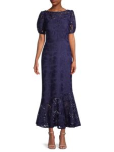 Image of sale on Zoey Lace Midi-dress