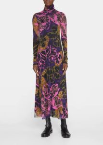 Image of sale on Turtleneck Tulle Dress