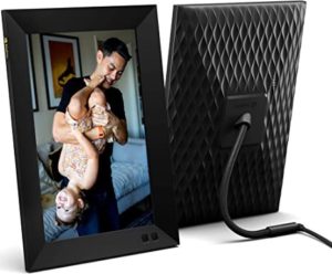 Image of sale on Nixplay 10.1 Inch Smart Digital Photo Frame with Wifi (w10f) – Black – Share Photos and Videos Instantly Via Email or App