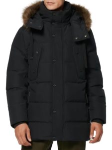 Image of sale on Gattaca Faux Fur-trim Down-blend Parka