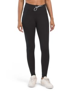 Image of sale on Lux High Rise Side Pocket Leggings with Drawstring