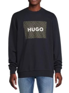 Image of sale on Dalker Logo Dropped Shoulder Sweatshirt