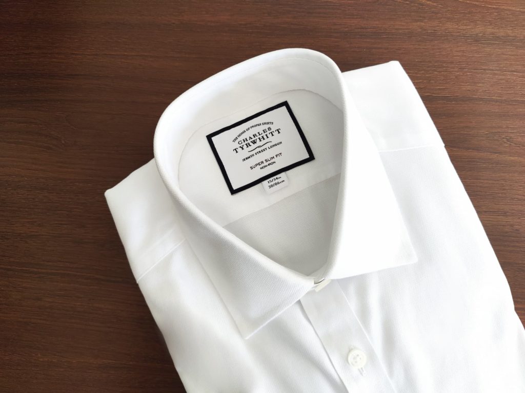 Charles Tyrwhitt super slim fit wrinkle free shirt