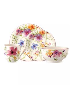 Image of sale on Dinnerware, Mariefleur 4 Piece Place Setting