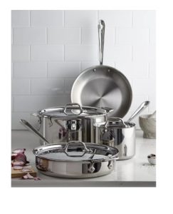Image of sale on Stainless Steel 7-pc. Cookware Set,