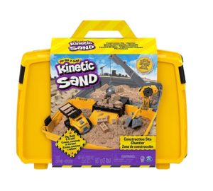 Image of sale on onstruction Site Folding Sandbox with Toy Truck and 2lbs of Play Sand
