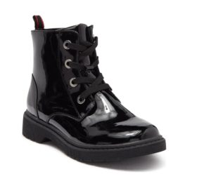 Image of sale on Eden Patent Leather Combat Boot