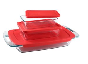 Image of sale on Easy Grab Bake & Store Glass Storage Value Pack, 6-piece