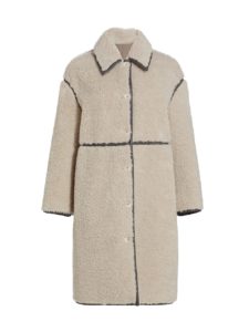 Image of sale on Reversible Faux Shearling Coat