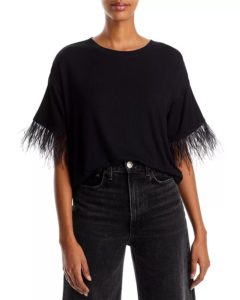 Image of sale on Feather Trim Tee