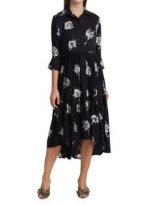 Image of sale on Bolu Flounce Hem Shirtdress