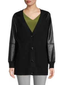 Image of sale on Zoe Ribbed V Neck Cardigan