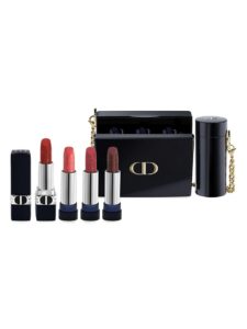Image of sale on Dior Rouge Minaudière Clutch & 4-piece Lipstick Set
