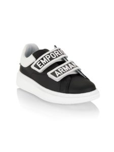 Image of sale on Boy’s Leather & Griptape Sneakers
