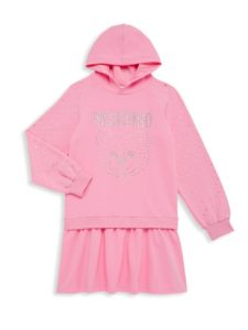 Image of sale on Little Girl’s & Girl’s Rhinestoned Long-sleeve Dress