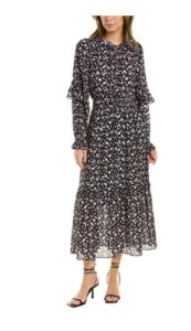 Image of sale on Ruffle Midi Dress