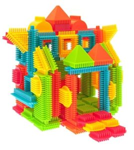 Image of sale on 20 Pcs Bristle Shape 3d Interlocking Building Blocks