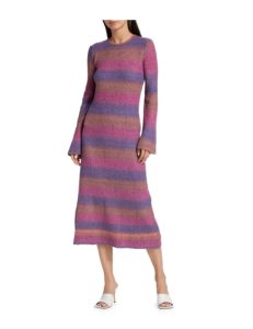 Image of sale on Axon Rib-knit Midi-dress