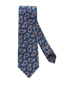 Image of sale on Paisley Print Silk Tie