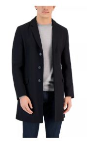 Image of sale on Boss Men’s Migor Slim-fit Solid Wool Overcoat