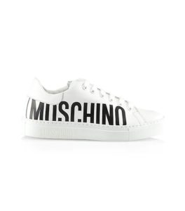 Image of sale on Logo Leather Low-top Sneakers