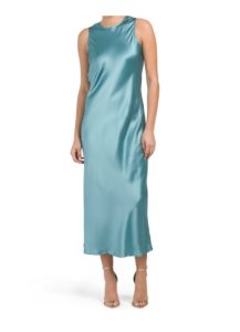 Image of sale on Silk Charmeuse Maxi Dress