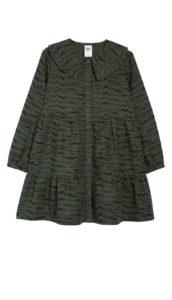 Image of sale on Kids’ Print Wide Collar Organic Cotton Dress
