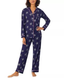 Image of sale on Women’s Ultra-soft Printed Notch-collar Pajama Set