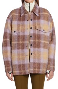 Image of sale on Thusy Plaid Shirt Jacket