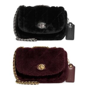 Image of sale on Madison Quilted Pillow Shearling Shoulder Bag