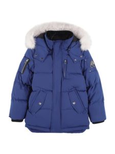 Image of sale on Nylon Down Jacket W/ Fur
