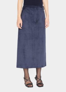 Image of sale on Faux Suede Midi Trouser Skirt