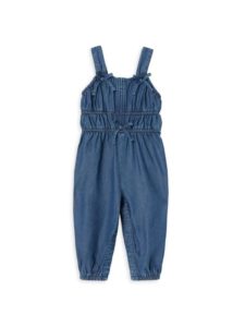 Image of sale on Baby Girl’s Gathered Jumpsuit