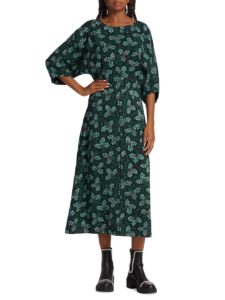 Image of sale on Lyss Printed Midi-dress