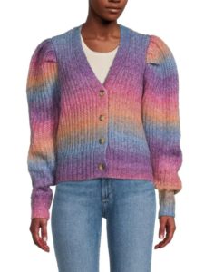 Image of sale on Wool Blend Ombre Cardigan
