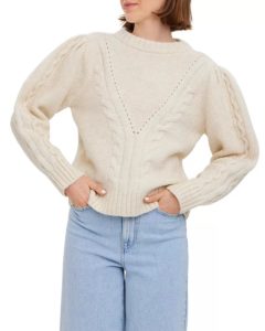 Image of sale on Elena Puff Sleeve Sweater