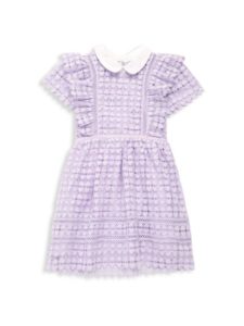 Image of sale on Little Girl’s & Girl’s Heart Lace Minidress