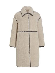 Image of sale on Reversible Faux Shearling Coat