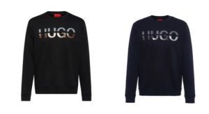 Image of sale on Hugo Boss – Relaxed Fit Sweatshirt with Split Logo