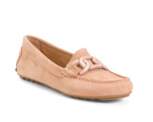 Image of sale on Suede Moccasins with Chain