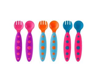 Image of sale on Modware Toddler Utensils, Pink Multi
