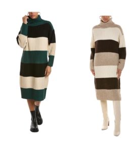 Image of sale on Oversized Knit Wool-blend Dress