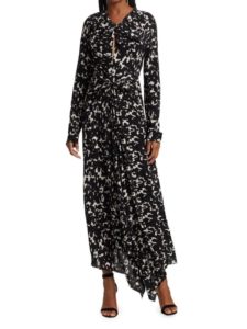 Image of sale on Adikia Asymmetrical Maxi Dress