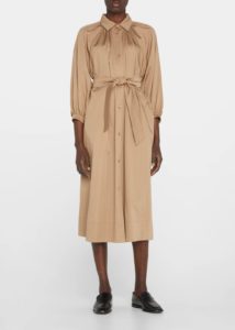 Image of sale on Lega Pleated Self-tie Midi Dress