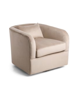 Image of sale on Velvet Aires Swivel Chair